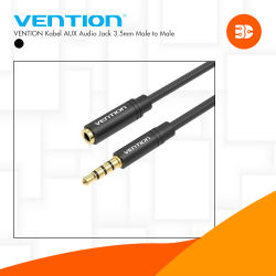 VENTION Kabel AUX Audio Jack 3.5mm Male to Male Aluminum Alloy Braided - BAX
